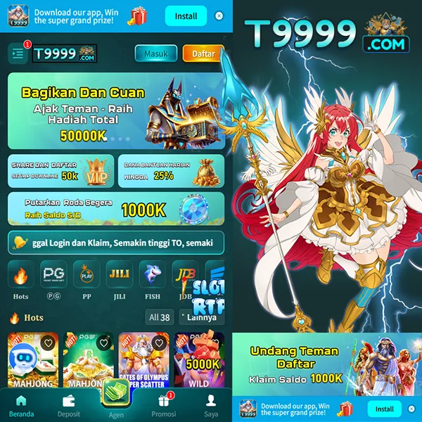 T9999 Bonus Member Baru 100%